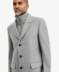 Michael Kors Men's Classic-Fit Wool-Blend Overcoat