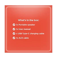 RadioShack 40W IPX5 Live Sound Portable Speaker & Green