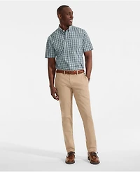 Lands' End Men's Short Sleeve Travel Kit Shirt