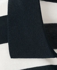 Mango Men's Cotton Fine Knit Polo Sweater