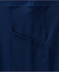 Lands' End Women's Plus Tugless QuickDry 7" Swim Bike Shorts