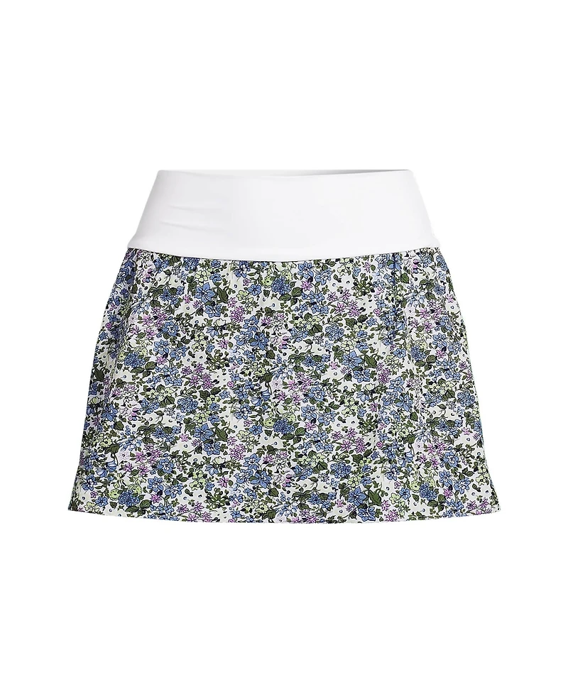 Lands' End Women's Pinchless Mini Swim Skort