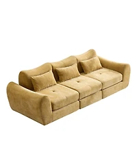 Streamdale Furniture Modular Cloud Sofa, Convertible Folding Sofa Bed, Sectional Cushioned Sofa
