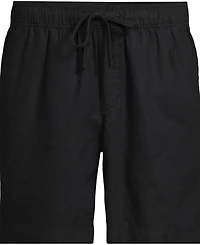 Lands' End Men's 7" Classic Fit Linen Blend Deck Short