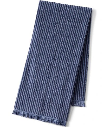 Lands' End Cotton Yarn-dyed Stripe Bath Towel