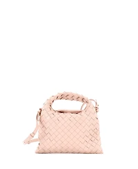 Pre-Owned Bottega Veneta Mini Hop Top Handle Bag Intrecciato Nappa