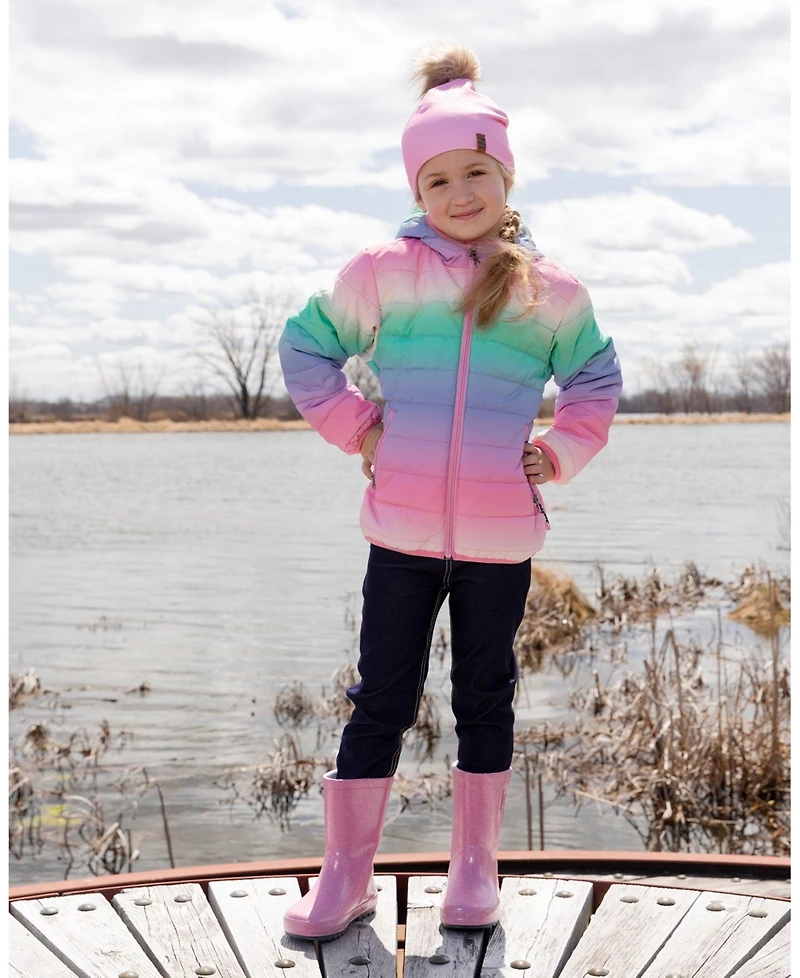 Deux par Deux Little Girls Rain Boots