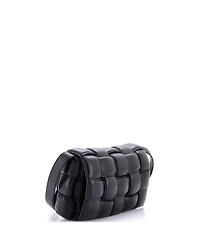 Pre-Owned Bottega Veneta Cassette Crossbody Bag Padded Maxi Intrecciato Leather