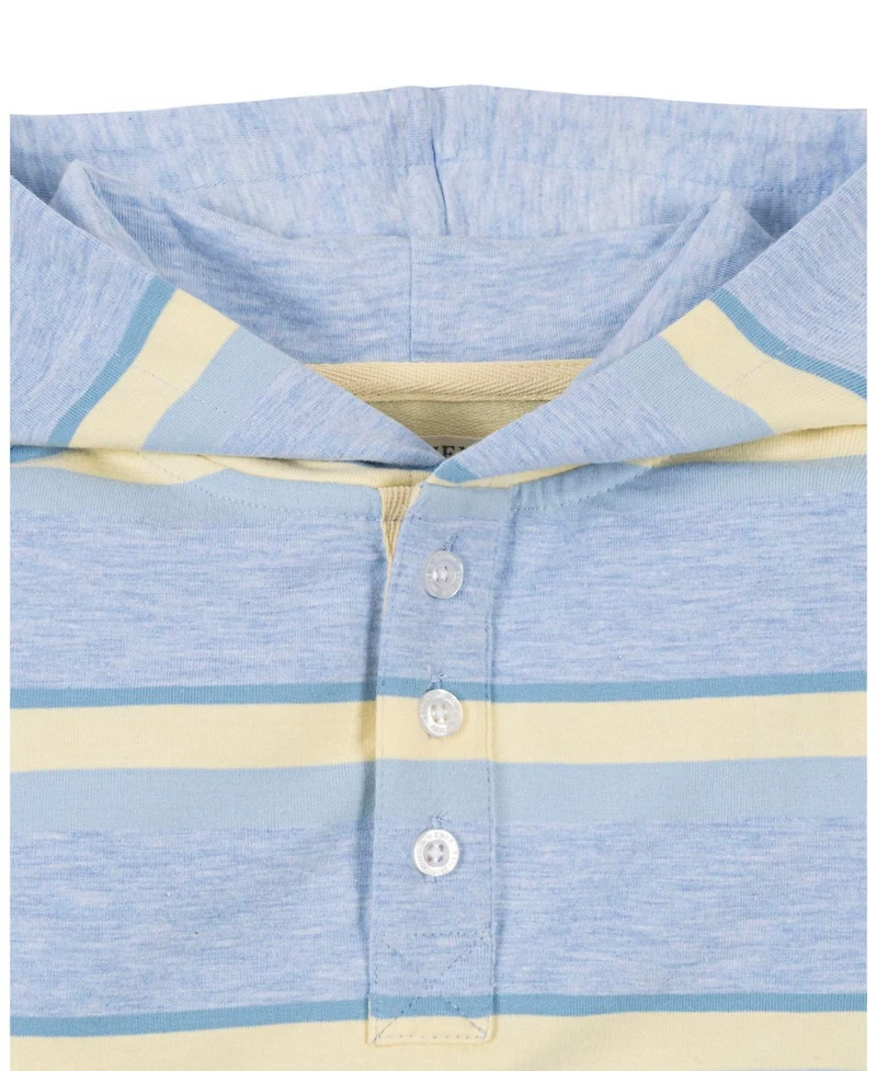 Hope and Henry Boys' Organic French Terry Henley Hoodie