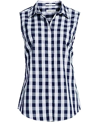 Lands' End Women's Petite No Iron Sleeveless Shirt