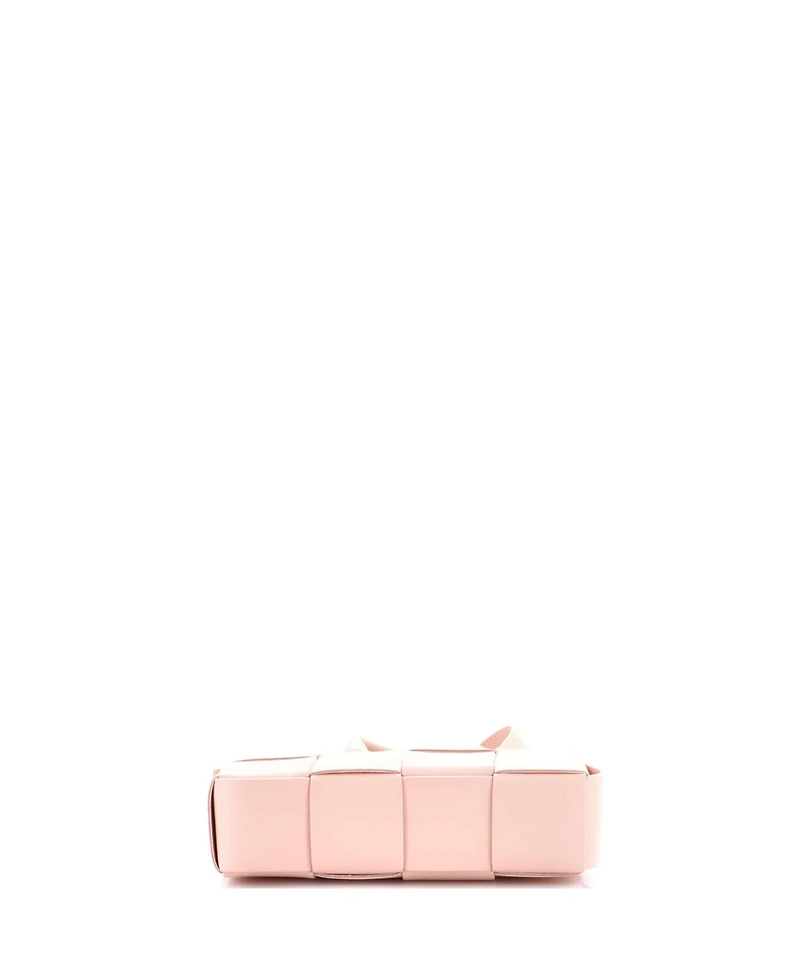 Pre-Owned Bottega Veneta East West Arco Top Handle Shoulder Bag Maxi Intrecciato Leather