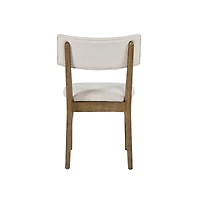 Jofran Beck Contemporary Upholstered Split Back Dining Chair (Set of 2