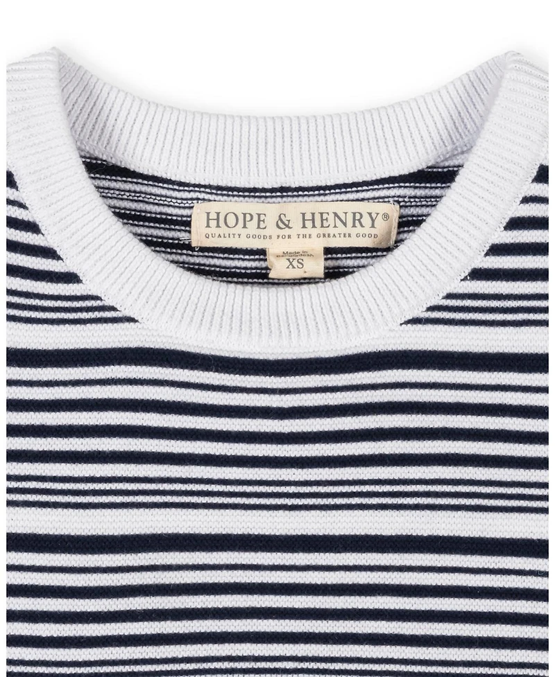 Hope & Henry Girls and Organic Sweater Tank