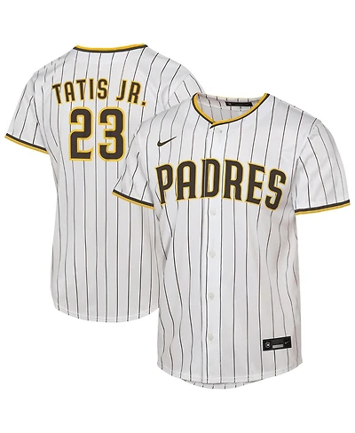 Nike Big Boys and Girls Fernando Tatis Jr. White San Diego Padres Home Replica Player Jersey