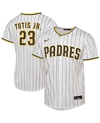 Nike Big Boys and Girls Fernando Tatis Jr. White San Diego Padres Home Replica Player Jersey