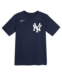 Nike Preschool Aaron Judge Navy New York Yankees Name & Number T-Shirt