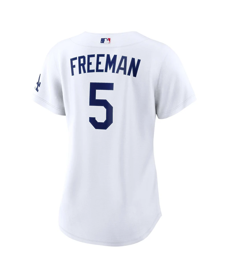 Nike Women's Freddie Freeman White Los Angeles Dodgers Home Stadium Jersey