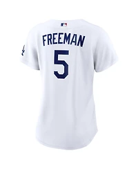 Nike Women's Freddie Freeman White Los Angeles Dodgers Home Stadium Jersey