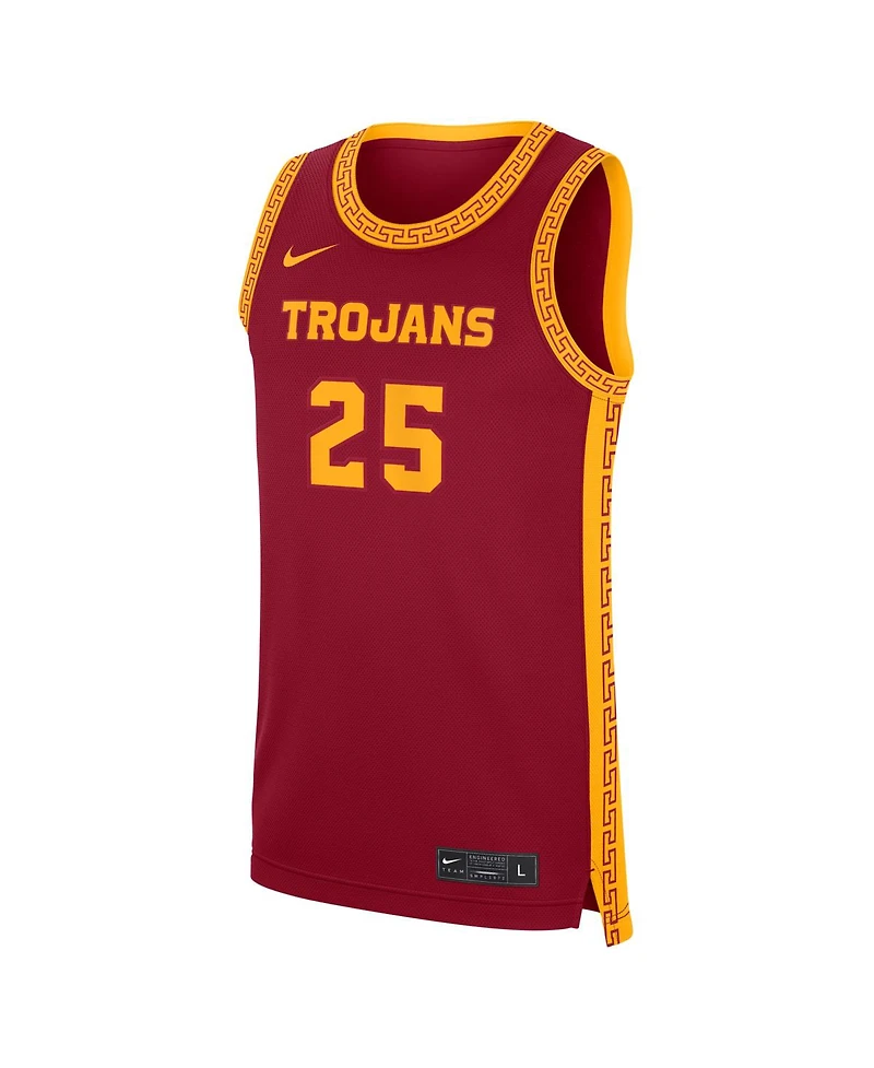 Nike Men's 25 Cardinal Usc Trojans Road Replica Basketball Jersey