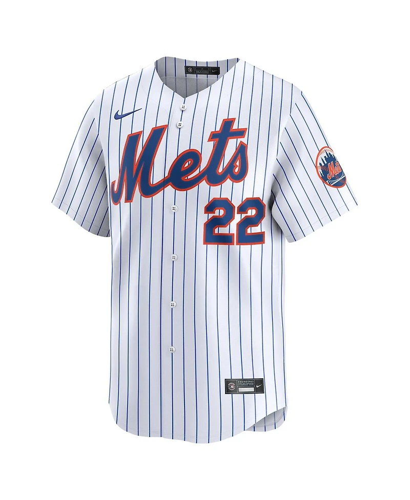 Nike Men's Juan Soto White New York Mets Home Limited Jersey