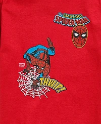 Disney Boys' 8-20 Spider-Man Spidey Thwip Short-Sleeve Graphic T-Shirt