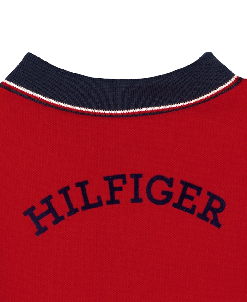Tommy Hilfiger Baby Boys' Polo Short-Sleeve Romper