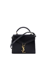 Pre-Owned Saint Laurent Mini Cassandra Top Handle Bag Leather