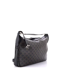 Pre-Owned Celine Large Romy Shoulder Bag Triomphe Coated Canvas