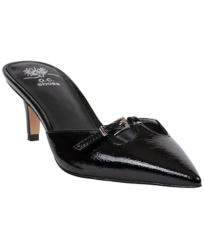 Gc Shoes Womens Simone Patent Kitten Heel Pumps