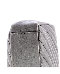 Pre-Owned Saint Laurent Medium Classic Monogram College Bag Matelasse Chevron Leather