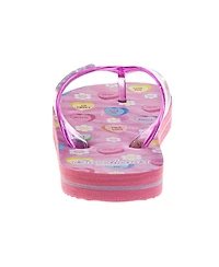 SweetHearts Little Girls Shoes Flip Flops, Sandals Beach and Pool Shoes, Slip on.