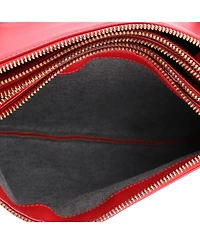 Pre-Owned Celine Small Trio Crossbody Bag Leather