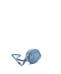 Pre-Owned Celine Mini Triomphe Oval Crossbody Bag Leather