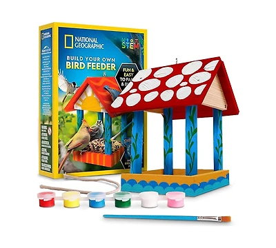Go Retail National Geographic Build Your Own Bird Feeder Kit