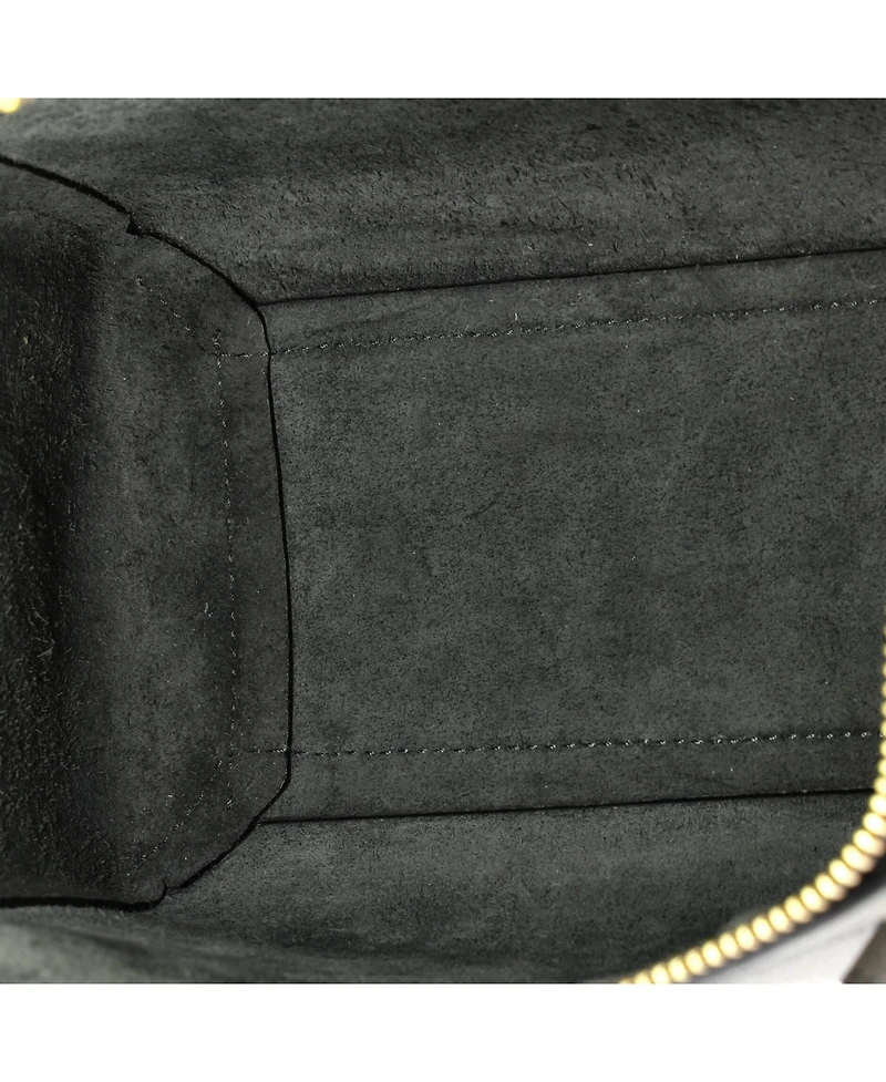 Pre-Owned Celine Nano Belt Bag Textured Leather