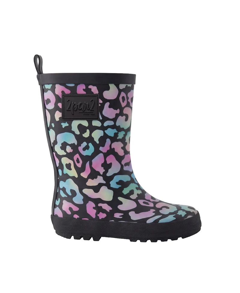 Deux par Little Girls Rain Boots