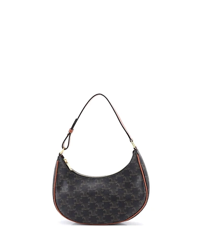 Pre-Owned Celine Ava Bag Triomphe Coated Canvas
