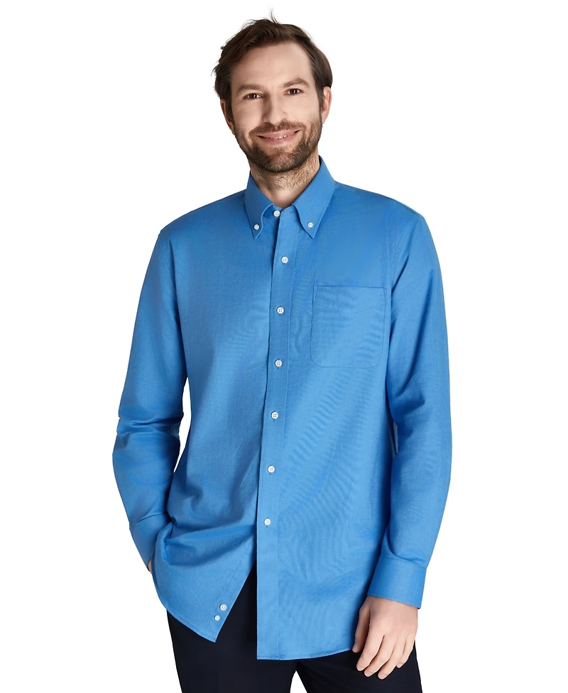 Club Room Men's Oxford Solid Dress Shirt, Macy's Exclusive