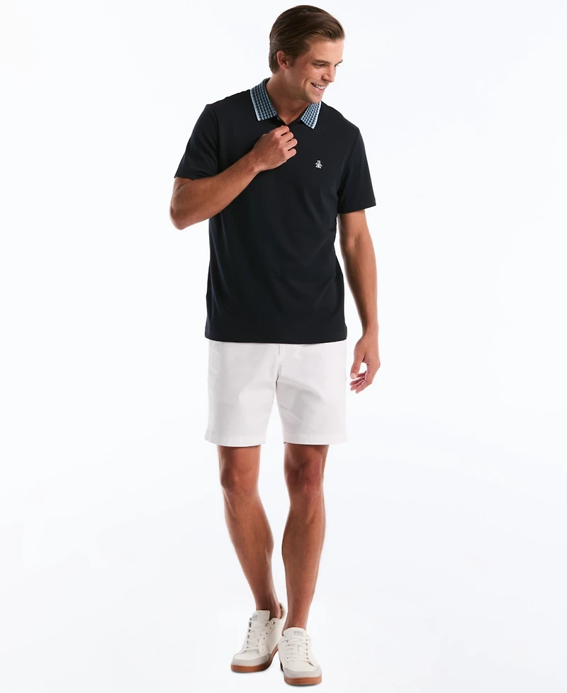 Original Penguin Men's Cotton Interlock Short-Sleeve Polo Shirt