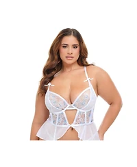 Oh La Cheri Plus Curvy Elena Embroidered Merrywidow