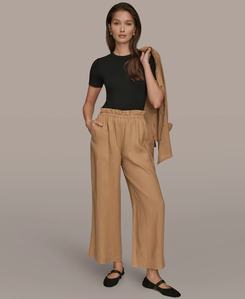 Donna Karan Weekend Women's High Rise Relaxed Pants