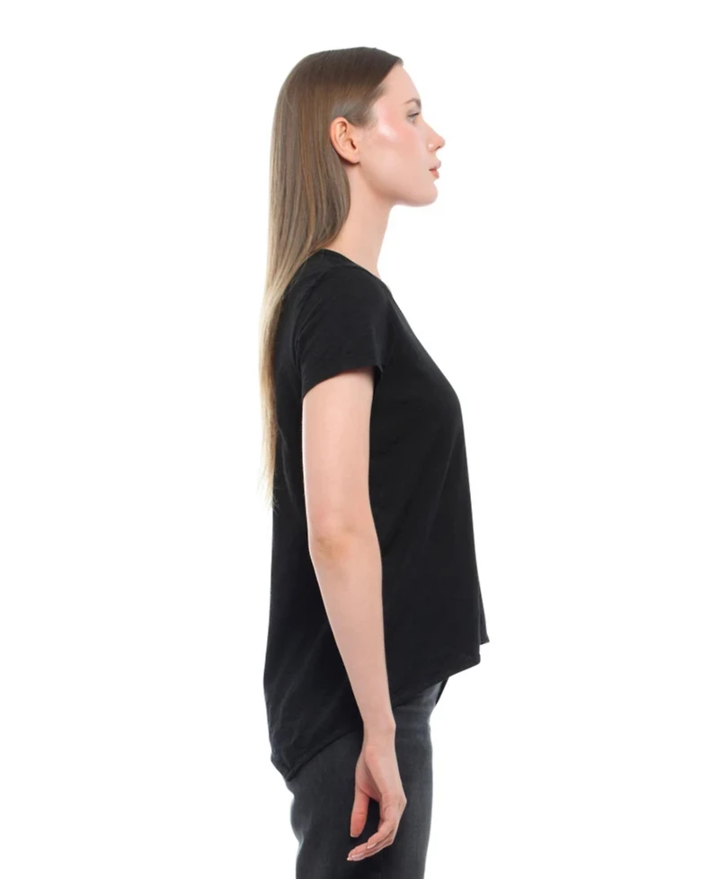 Wilt Clothing Women's Short Sleeve Shrunken Boyfriend Tee