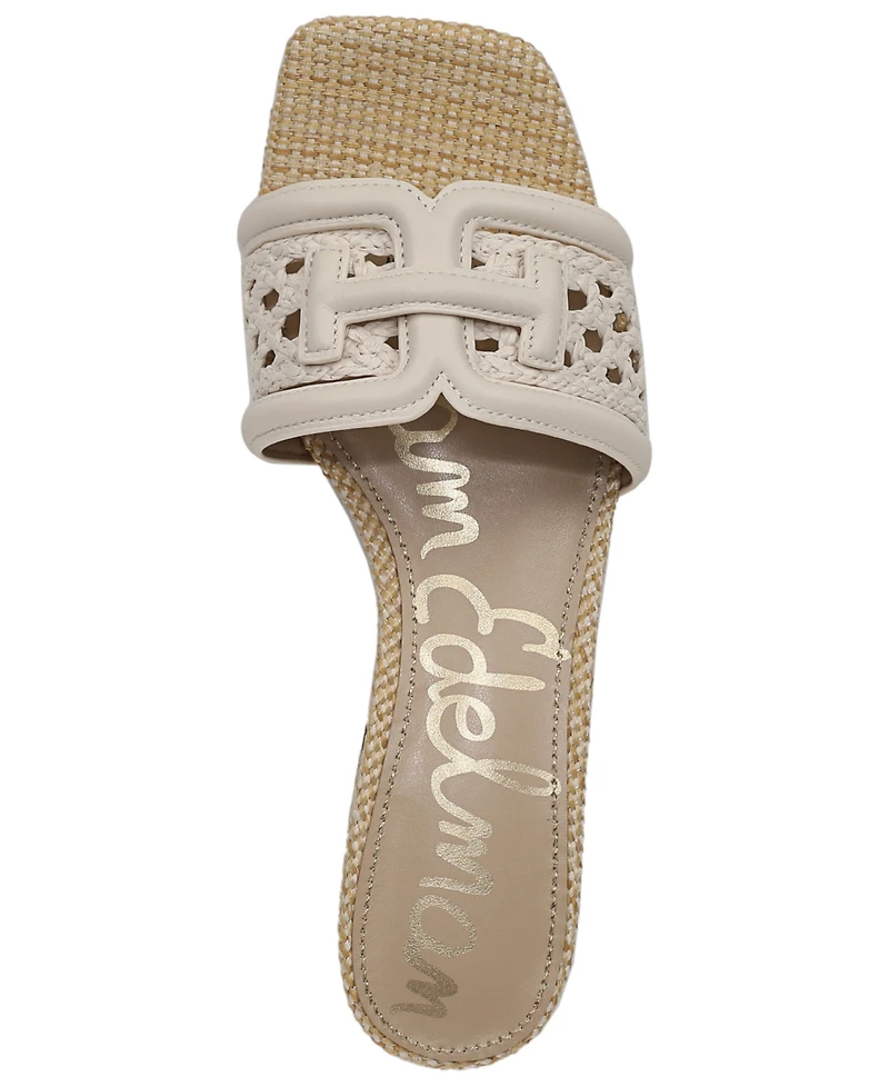 Sam Edelman Women's Waylon Block-Heel Slide Sandals