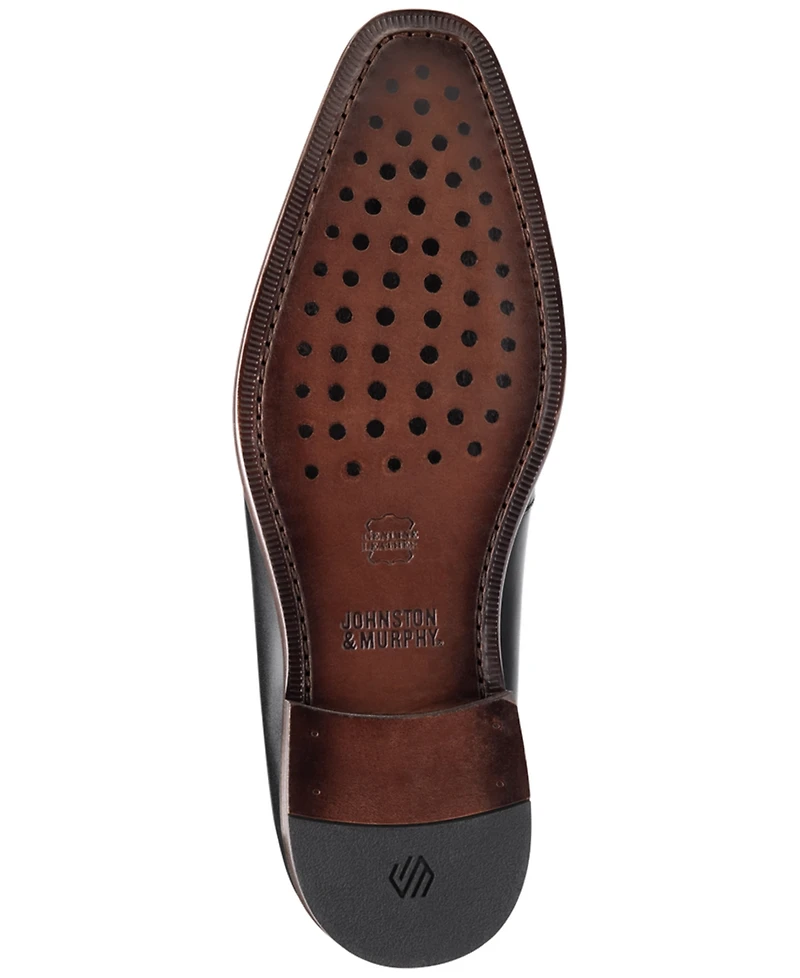 Johnston & Murphy Men's Floyd Penny Round Toe Loafers