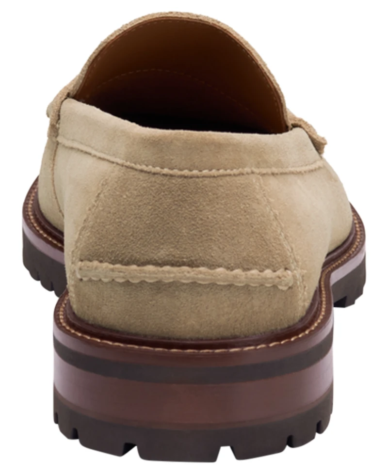 Johnston & Murphy Men's Collier Round Toe Penny Loafers