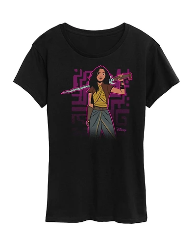 Hybrid Apparel Plus Raya and The Last Dragon Sword Graphic T-Shirt