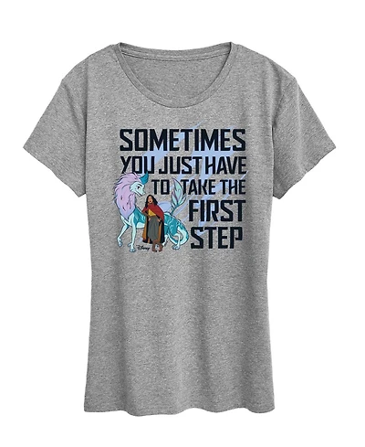 Hybrid Apparel Plus Raya and The Last Dragon Take First Step Graphic T-Shirt