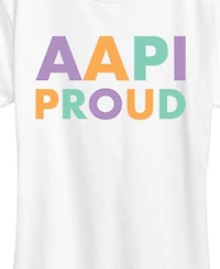 Hybrid Apparel Plus Instant Message Aapi Proud Graphic T-Shirt