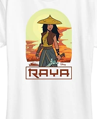 Hybrid Apparel Plus Raya and The Last Dragon Desert Graphic T-Shirt