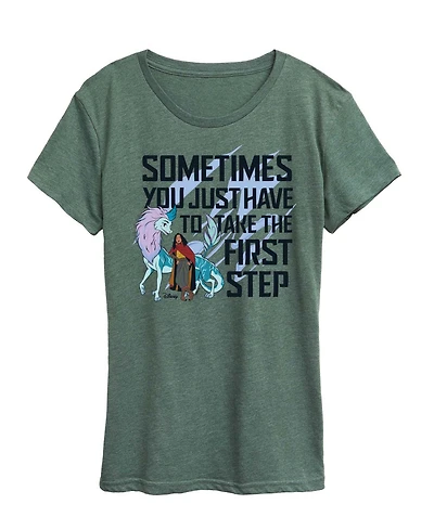 Hybrid Apparel Plus Raya and The Last Dragon Take First Step Graphic T-Shirt